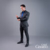TRAJE GRIS PLOMO - Imagen 3